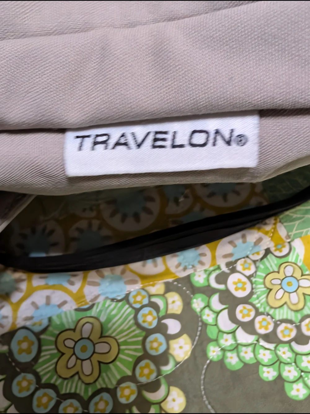 TravelOn Men's Taupe Crossbody Shoulder Bag